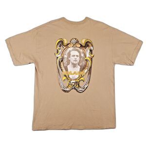 Vintage Hercules Iolaus Graphic‎ T-Shirt Mens XL Brown Legendary Journeys USA